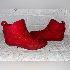 Converse All-Stars Chuck Taylor Guard Hi Top Monochrome Red Sz Men’s 5 Womens 7